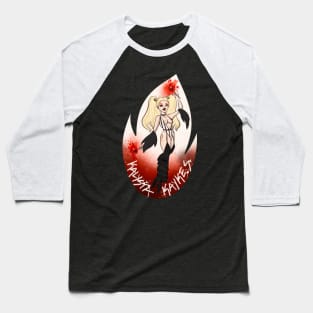 Flame Baseball T-Shirt